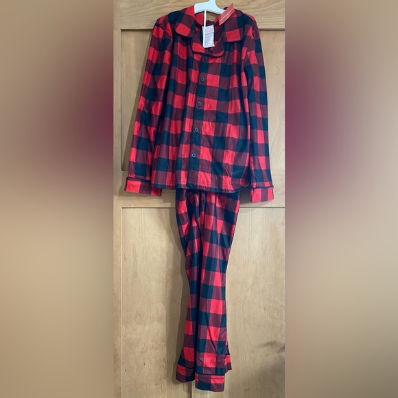 Wondershop Other - Kids Red and Black Plaid Pajama Set